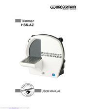 Wassermann HSS-AZ User Manual