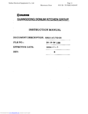 DonLim XB2316TG Instruction Manual