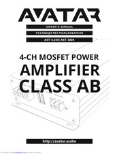 Avatar AST-4.250 Owner's Manual