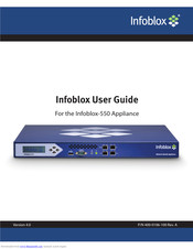 Infoblox Infoblox-550 User Manual
