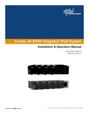Alpha Technologies Cordex 030-728 Installation & Operation Manual
