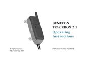 Benefon TRACKBOX 2.1 Operating Instructions Manual