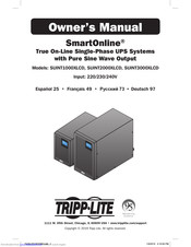 Tripp Lite SmartOnline SUINT2000XLCD Owner's Manual