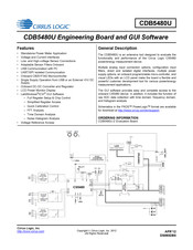 Cirrus Logic CDB5480U General Description Manual