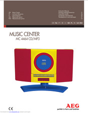 Aeg MC 4464 CD/MP3 Instruction Manual
