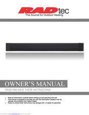 RADtec X24R Owner's Manual