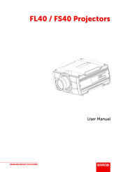 Barco FL40 series User Manual