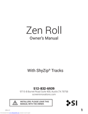 Screen Innovations Zen Roll Owner's Manual