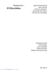 Electrolux ESF 64075 User Manual