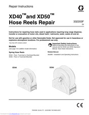 Graco XD40 Repair Instructions