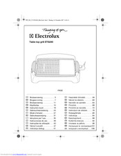 Electrolux ETG240 Instruction Book