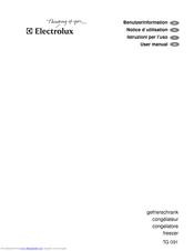 Electrolux TG 091 User Manual