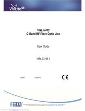 PPM ViaLiteHD HRx-C-HB-1 series User Manual