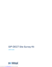 Mitel SIP-DECT Site Survey Kit User Manual