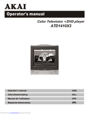Akai ATD1410X2 Operator's Manual