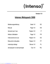 Intenso Mobypack 3000 Manual