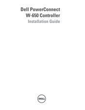 Dell PowerConnect W-650 series Installation Manual