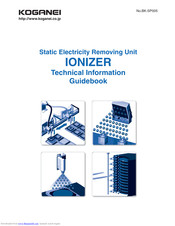 KOGANEI IONIZER Technical Information Manualbook