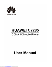 Huawei C2285 User Manual