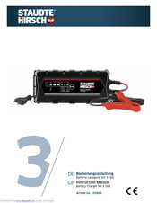 Staudte Hirsch SH-3.160 Instruction Manual