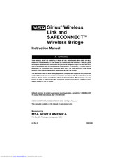 MSA SAFECONNECT Instruction Manual