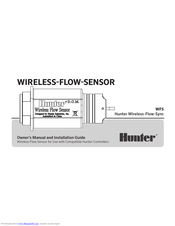 Hunter WFS Owner's Manual And Installation Manual