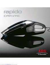Aeg-electrolux RAPIDO CAR VAC User Manual