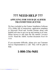 ComSonics CyberTek QUALIFIER User Manual