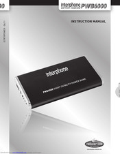Interphone PWB6000 Instruction Manual