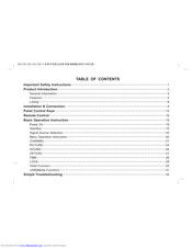 KTC 22L11A Manual