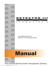 FAG Detector III Manual