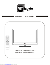 MT Logic LE-247006MT Instruction Manual