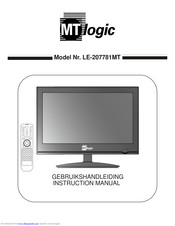 MT Logic LE-207781MT Instruction Manual