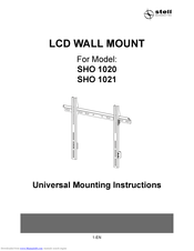 Stell SHO 1020 Universal Mounting Instructions