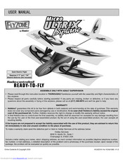 Flyzone Micro Ultrix Biplane User Manual