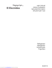 Electrolux SC29110 User Manual