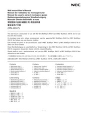 NEC WM-46S-P User Manual