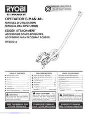 Ryobi RYEDG12 Manuals | ManualsLib