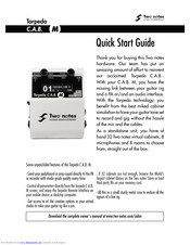 Two notes Audio Engineering Torpedo C.A.B. Quick Start Manual