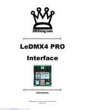 DMXking.com LeDMX4 PRO User Manual