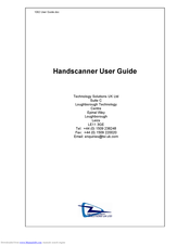 Technology Solutions Handscanner User Manual