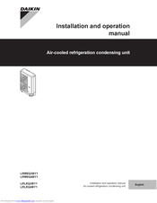 Daikin LRLEQ4BY1 Installation And Operation Manual