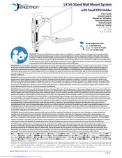 Ergotron LX Sit-Stand User Manual