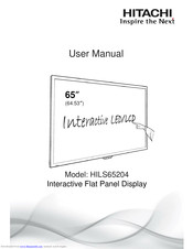 Hitachi HILS65204 User Manual