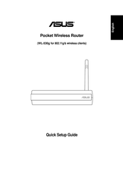 Asus WL-530g V2 Quick Setup Manual
