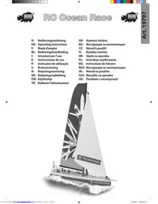 DICKIE SPIELZEUG RC Ocean Race Operating Instructions Manual