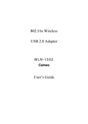 Cameo WLN-1502 User Manual