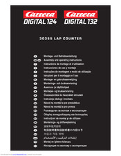 Carrera Digital 124 Series Assembly And Operating Instructions Manual