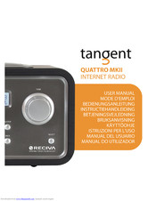 Tangent Internet Radio Quattro MKII User Manual