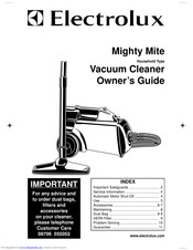 Electrolux Mighty Mite series Owner's Manual